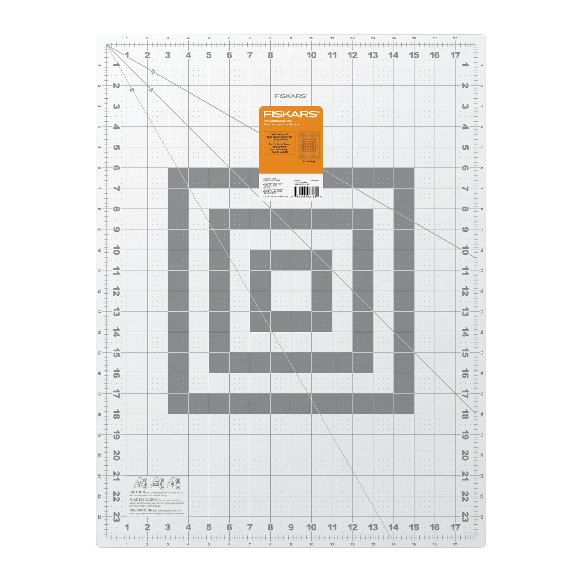 Fiskars® 18" x 24" Two-Sided Self Heal Cutting Mat